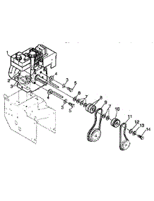 Engine Components parts for Craftsman Gas Snowblower 536885470 from AppliancePartsPros.com