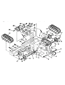 Track Assembly parts for Craftsman Gas Snowblower 536885470 from AppliancePartsPros.com