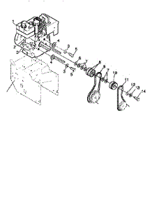 Engine Components parts for Craftsman Gas Snowblower 536885471 from AppliancePartsPros.com