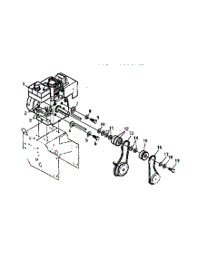 Engine Components parts for Craftsman Gas Snowblower 536885472 from AppliancePartsPros.com