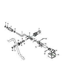 Chute Control Rod parts for Craftsman Gas Snowblower 536885472 from AppliancePartsPros.com