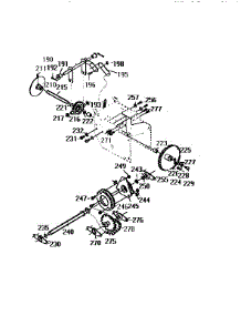 Drive Assembly parts for Craftsman Gas Snowblower 536885473 from AppliancePartsPros.com