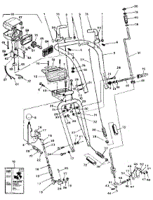 Handle Assembly parts for Craftsman Gas Snowblower 536885910 from AppliancePartsPros.com