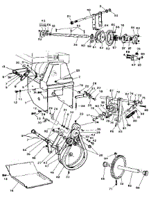 Motor Mount Assembly parts for Craftsman Gas Snowblower 536885910 from AppliancePartsPros.com