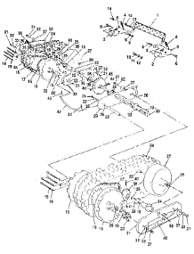 Track Assembly parts for Craftsman Gas Snowblower 536885910 from AppliancePartsPros.com