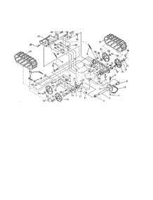 Track parts for Craftsman Gas Snowblower 536885921 from AppliancePartsPros.com