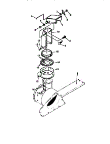 Discharge Chute parts for Craftsman Gas Snowblower 536886110 from AppliancePartsPros.com