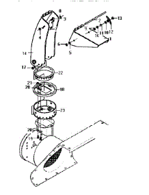 Discharge Chute parts for Craftsman Gas Snowblower 536886121 from AppliancePartsPros.com