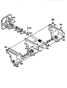 Gearcase Assembly parts for Craftsman Gas Snowblower 536886122 from AppliancePartsPros.com
