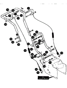 Handle parts for Craftsman Gas Snowblower 536886140 from AppliancePartsPros.com