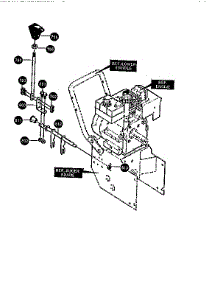 Shift Yoke parts for Craftsman Gas Snowblower 536886140 from AppliancePartsPros.com
