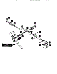 Chute Control Rod parts for Craftsman Gas Snowblower 536886140 from AppliancePartsPros.com