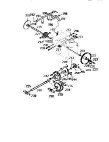 Drive Components Assembly parts for Craftsman Gas Snowblower 536886150 from AppliancePartsPros.com