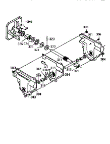 Gear Case Assembly parts for Craftsman Gas Snowblower 536886150 from AppliancePartsPros.com
