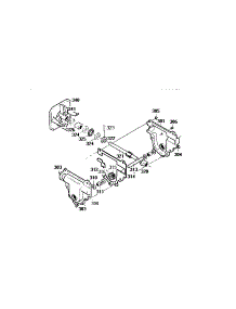 Gear Case Assembly parts for Craftsman Gas Snowblower 536886160 from AppliancePartsPros.com