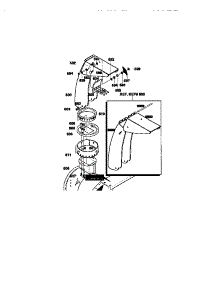 Chute Assembly parts for Craftsman Gas Snowblower 536886161 from AppliancePartsPros.com