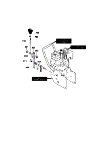 Shift Yoke Assembly parts for Craftsman Gas Snowblower 536886161 from AppliancePartsPros.com