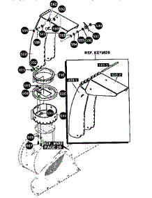 Chute Assembly parts for Craftsman Snow Blower 536886180-1990 from AppliancePartsPros.com