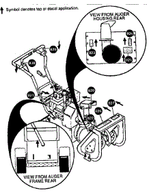 Decal Assembly parts for Craftsman Snow Blower 536886180-1990 from AppliancePartsPros.com