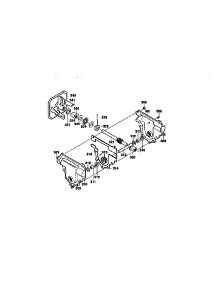 Gear Case Assembly parts for Craftsman Gas Snowblower 536886190 from AppliancePartsPros.com