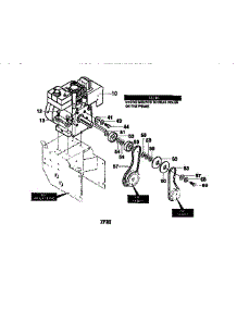 Engine Assembly parts for Craftsman Gas Snowblower 536886191 from AppliancePartsPros.com