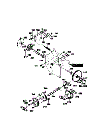 Drive Assembly parts for Craftsman Gas Snowblower 536886191 from AppliancePartsPros.com