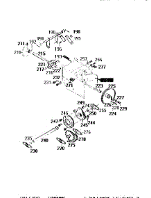 Drive Assembly parts for Craftsman Gas Snowblower 536886220 from AppliancePartsPros.com