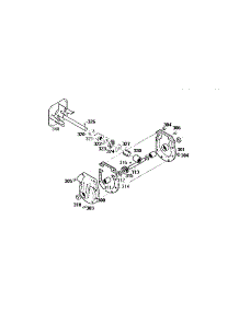 Gear Case Assembly parts for Craftsman Gas Snowblower 536886220 from AppliancePartsPros.com