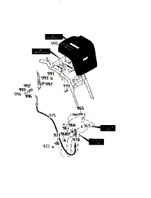 Remote Chute Assembly parts for Craftsman Gas Snowblower 536886220 from AppliancePartsPros.com