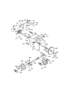 Drive Components parts for Craftsman Gas Snowblower 536886260 from AppliancePartsPros.com