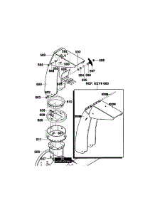 Discharge Chute Assembly parts for Craftsman Gas Snowblower 536886260 from AppliancePartsPros.com