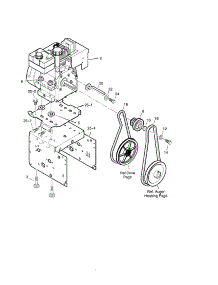 26`` 9Hp Engine parts for Craftsman Gas Snowblower 536886261 from AppliancePartsPros.com