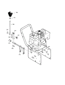 26`` 9Hp Shift Yoke parts for Craftsman Gas Snowblower 536886261 from AppliancePartsPros.com