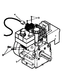 Electric Starter parts for Craftsman Gas Snowblower 536886280 from AppliancePartsPros.com