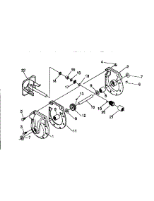 Gear Box parts for Craftsman Gas Snowblower 536886281 from AppliancePartsPros.com
