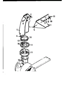 Discharge Chute parts for Craftsman Gas Snowblower 536886281 from AppliancePartsPros.com