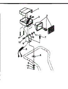Headlight parts for Craftsman Gas Snowblower 536886281 from AppliancePartsPros.com