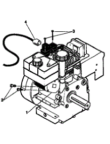 Electric Starter Repair Parts parts for Craftsman Gas Snowblower 536886330 from AppliancePartsPros.com