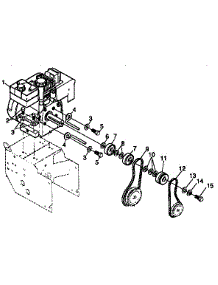Engine Components Repair Parts parts for Craftsman Gas Snowblower 536886330 from AppliancePartsPros.com