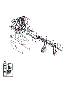Engine Assembly parts for Craftsman Gas Snowblower 536886332 from AppliancePartsPros.com