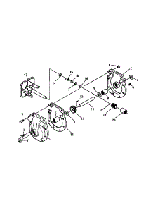 Gear Case Assembly parts for Craftsman Gas Snowblower 536886332 from AppliancePartsPros.com