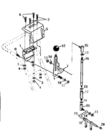 Control Panel Assembly parts for Craftsman Gas Snowblower 536886332 from AppliancePartsPros.com