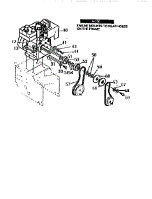Engine Assembly parts for Craftsman Gas Snowblower 536886350 from AppliancePartsPros.com