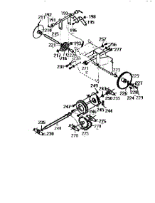 Drive Assembly parts for Craftsman Gas Snowblower 536886350 from AppliancePartsPros.com