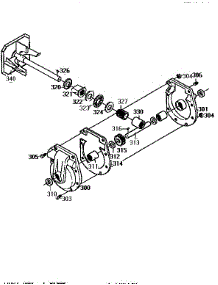 Gear Case Assembly parts for Craftsman Gas Snowblower 536886350 from AppliancePartsPros.com