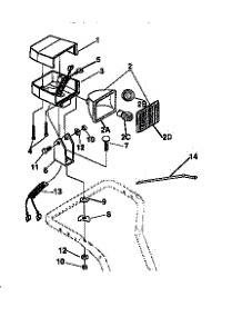 Headlight Assembly parts for Craftsman Snow Blower 536886360 from AppliancePartsPros.com