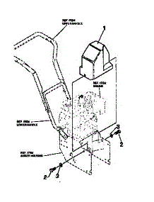 Belt Cover parts for Craftsman Snow Blower 536886360 from AppliancePartsPros.com