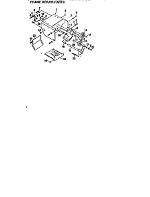 Engine Mounting Frame parts for Craftsman Snow Blower 536886360 from AppliancePartsPros.com