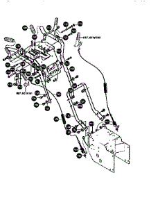 Handle Assembly parts for Craftsman Snow Blower 536886390 from AppliancePartsPros.com