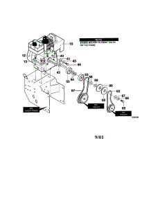 Engine parts for Craftsman Gas Snowblower 536886450 from AppliancePartsPros.com